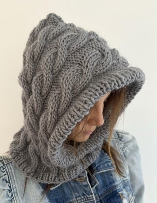 Cable Knit Balaclava