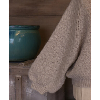 Farra Sweater in The Fibre Co. Cirro - Downloadable PDF