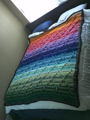 Jacob's Snakes And Ladders blanket