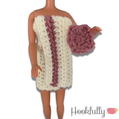 Bathroom set fashion doll