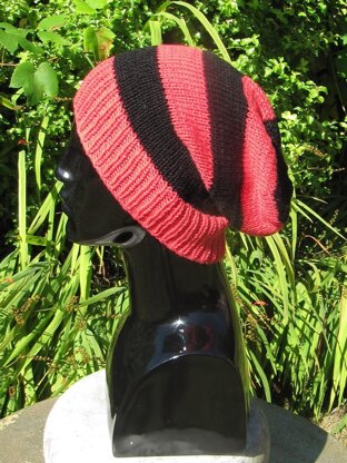 Big Stripe Slouch Hat