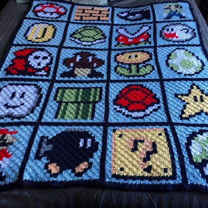 Super Mario blanket