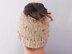 Messy Bun Hat Child Women