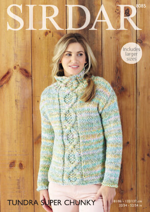 Sweater in Sirdar Tundra Super Chunky - 8085 - Downloadable PDF