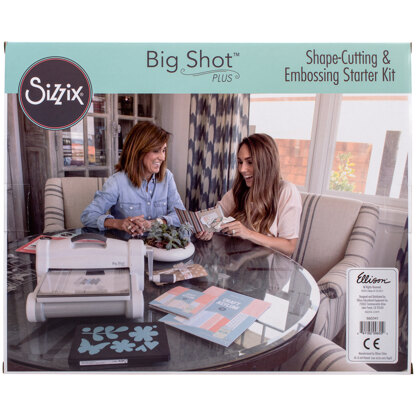 Sizzix Big Shot Plus Starter Kit (US Version) - White W/Gray