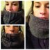 Rib It knit cowl scarf