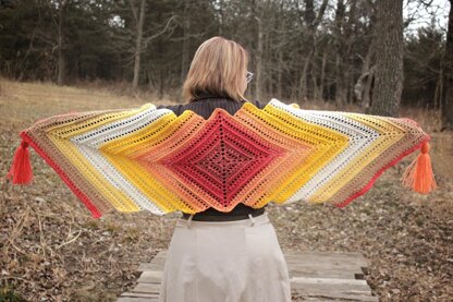 Wrap Me in Sunshine Shawl