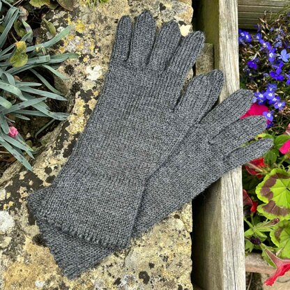 1949 Picot Edged Women's Gloves Knitting Pattern - Vintage Knitting Pattern