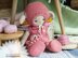 Knitting Pattern - Toy clothes - Outfit Pinky for bunny, lamb, doll