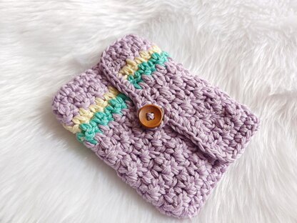 Textured Coin Purse Clutch