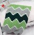 Crochet pattern baby ripple afghan blanket  UK & USA Terms #412