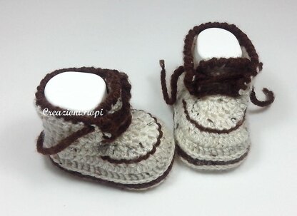 Woodcutter booties baby