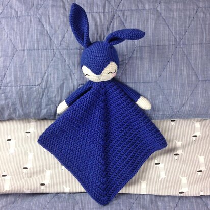 Briggs The Sleepy Bunny Security Blanket