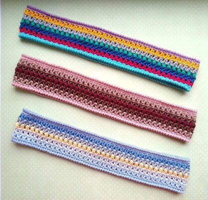 Zigzag headband