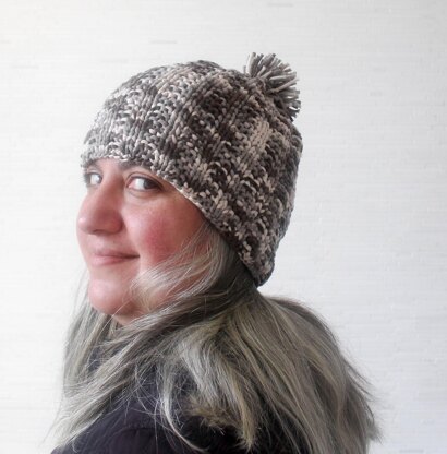 Garter Rib Beanie