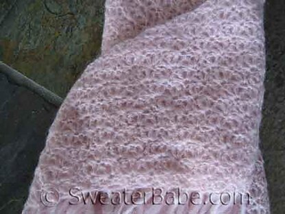 #27 Crochet Mohair Shawl