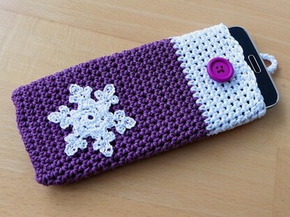 Smartphone Cozy "Snowflake"