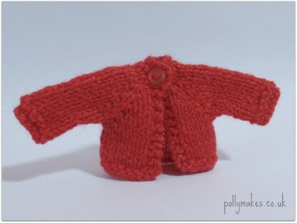 Strawberry Shortcake doll Cardigan Pattern