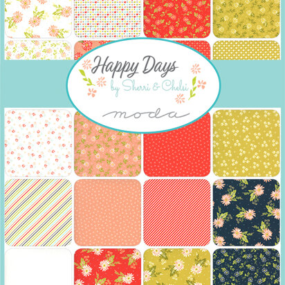 Moda Fabrics Happy Days 5in Charm - 37600PP