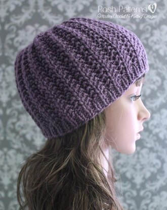 Texture Ribbed Hat 309