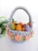 Crochet basket pattern, Easter basket easy crochet pattern