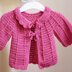 Candy Pink Baby Cardigan