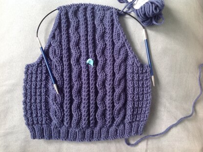 Baby Cardigan (to be continued)