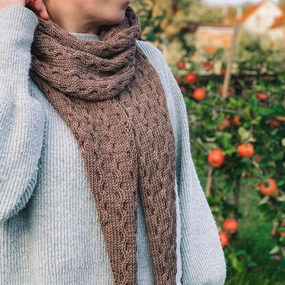 Hazelnut Shawl