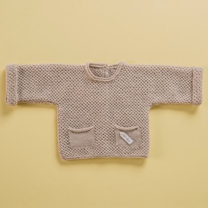 Babies Vest in Bergere de France Merinos 2,5 - 60376-04 - Downloadable PDF