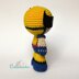 Wolverine amigurumi doll - crochet pattern by Crochelandia