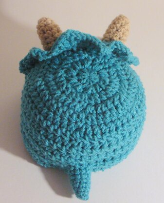 Triceratops Hat - Newborn to Adult