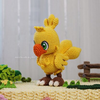 Kweh Bird Amigurumi Pattern – Final Fantasy-Inspired Chocobo Plush (PDF Pattern)