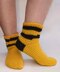 The 'bee' crochet socks