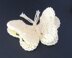Lively Creamy Butterfly Brooch