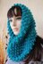 Chunky Crochet Boucle Cowl Scarf