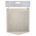 Trimits Wooden Banner Pennant Cross Stitch Kit