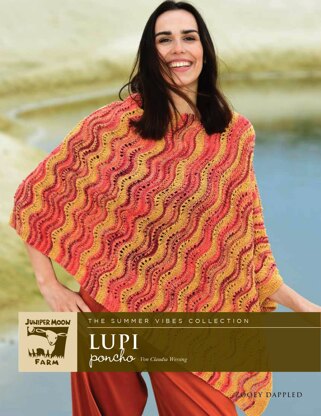 The Summer Vibes Collection Lupi Poncho aus Juniper Moon Farm Zooey - 16669 - Downloadable PDF