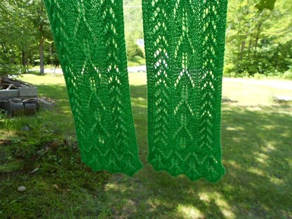 Lacy Apple Leaf Scarf