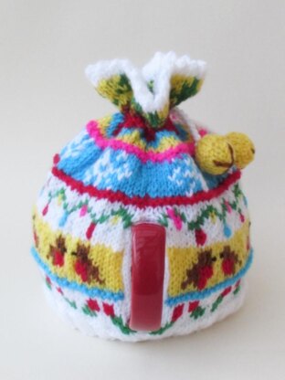 Fair Isle Jingle Bells Christmas Tea Cosy