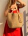 Crochet Jute Tote Bag Pattern: Eco-Friendly Beach Bag