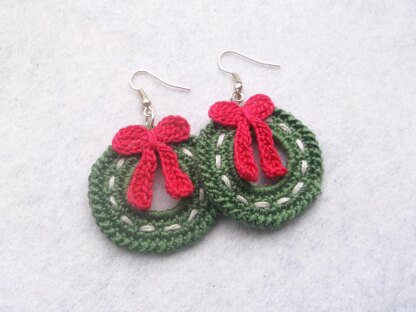 Wreath earrings