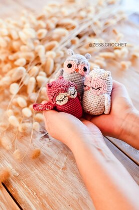 Crochet pattern Bubo the tiny owl