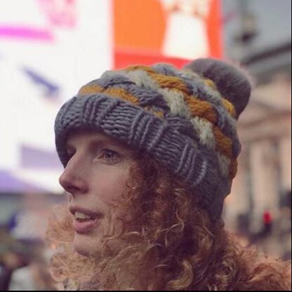 Crosshatch Winter Hat