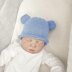 Baby Bear Hat Knitting Pattern #453