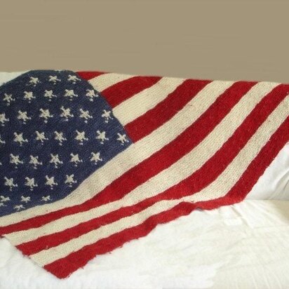 American Flag Blanket