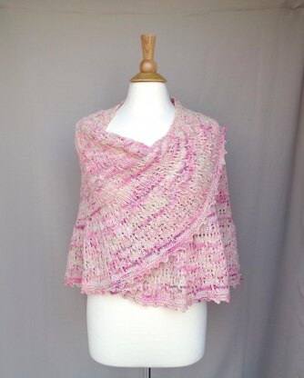 Butterfly Whirl Shawl