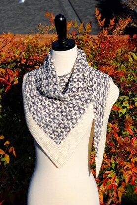 Folk Knit Shawl