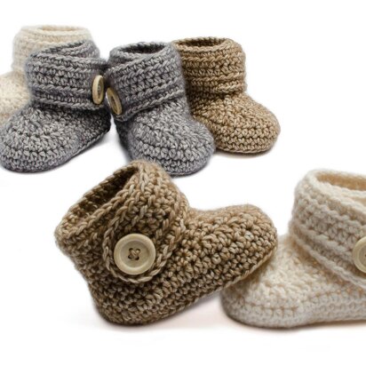 Cute baby booties