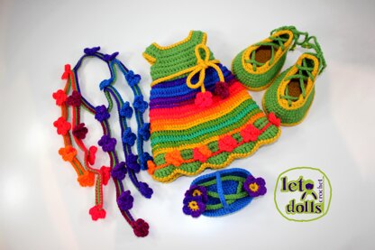 Elena, XLarge Crochet Doll Pattern