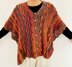 Fall Winter Layering Poncho: 2-in-1 Design
